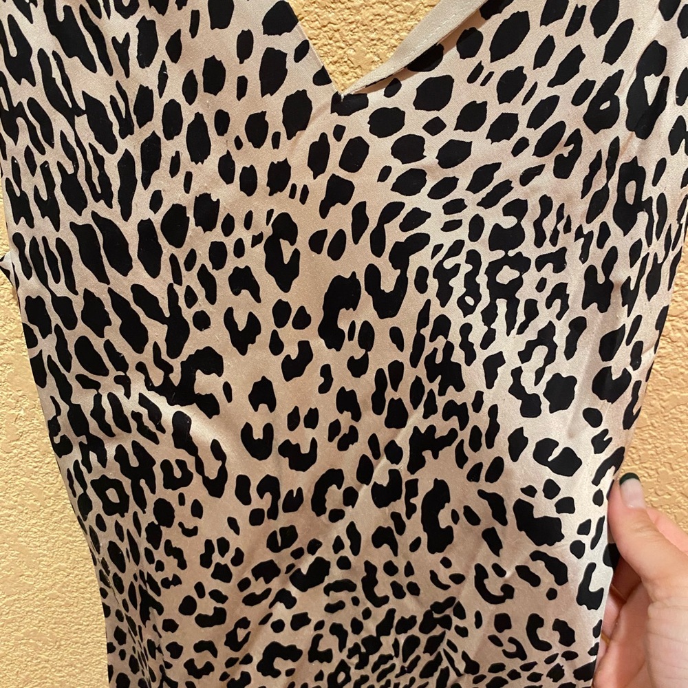 Satin maxi dress - Picture 2 of 4